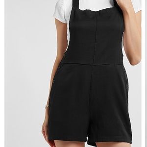 Express Soft Draped Short Overalls